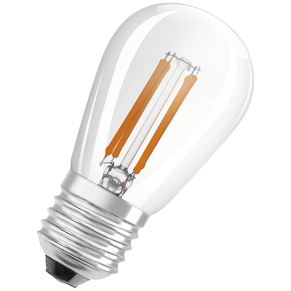 OSRAM Superstar LED lamp, E27-basis helder glas ,Warm wit (22--K), 36- Lumen, substituut voor 35W-verlichtingsmiddel dimbaar, 1-Pak