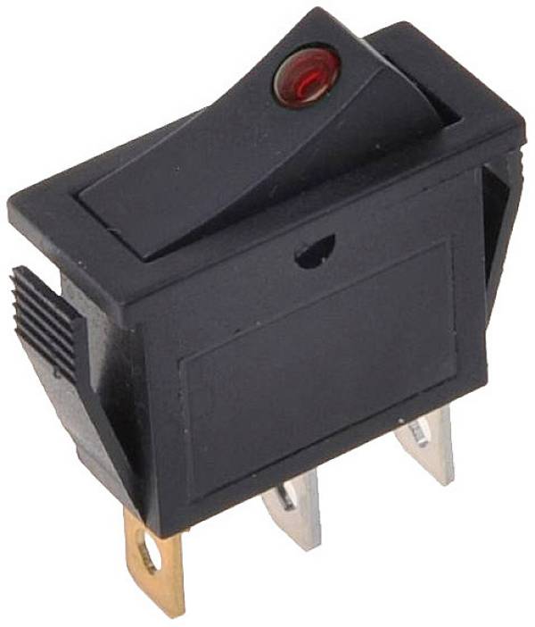 IWH 19029 AAN/UIT-schakelaar rot 12 V 10 A uit/aan Continu  1 stuk(s) Piece
