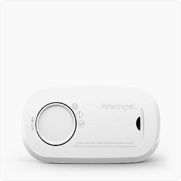 FireAngel FA3313-EUX10 Koolmonoxidemelder   werkt op batterijen Detectie van Koolmonoxide