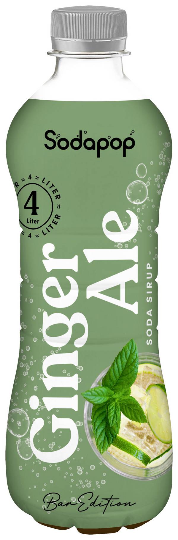 Sodapop Siroop Ginger Ale 4 l