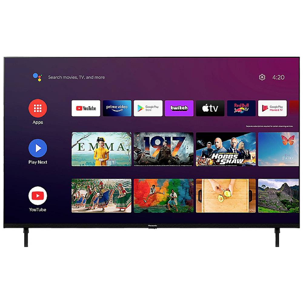 Image of Panasonic TX-50LXW834 TV LED televisore 126 cm 50 pollici ERP G (A - G) Smart TV, UHD, WLAN, DVB-C, DVB-S2, DVB-T, DVB-T2 Nero