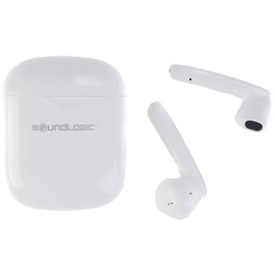 Earbuds In Ear oordopjes Bluetooth Wit kopen Conrad