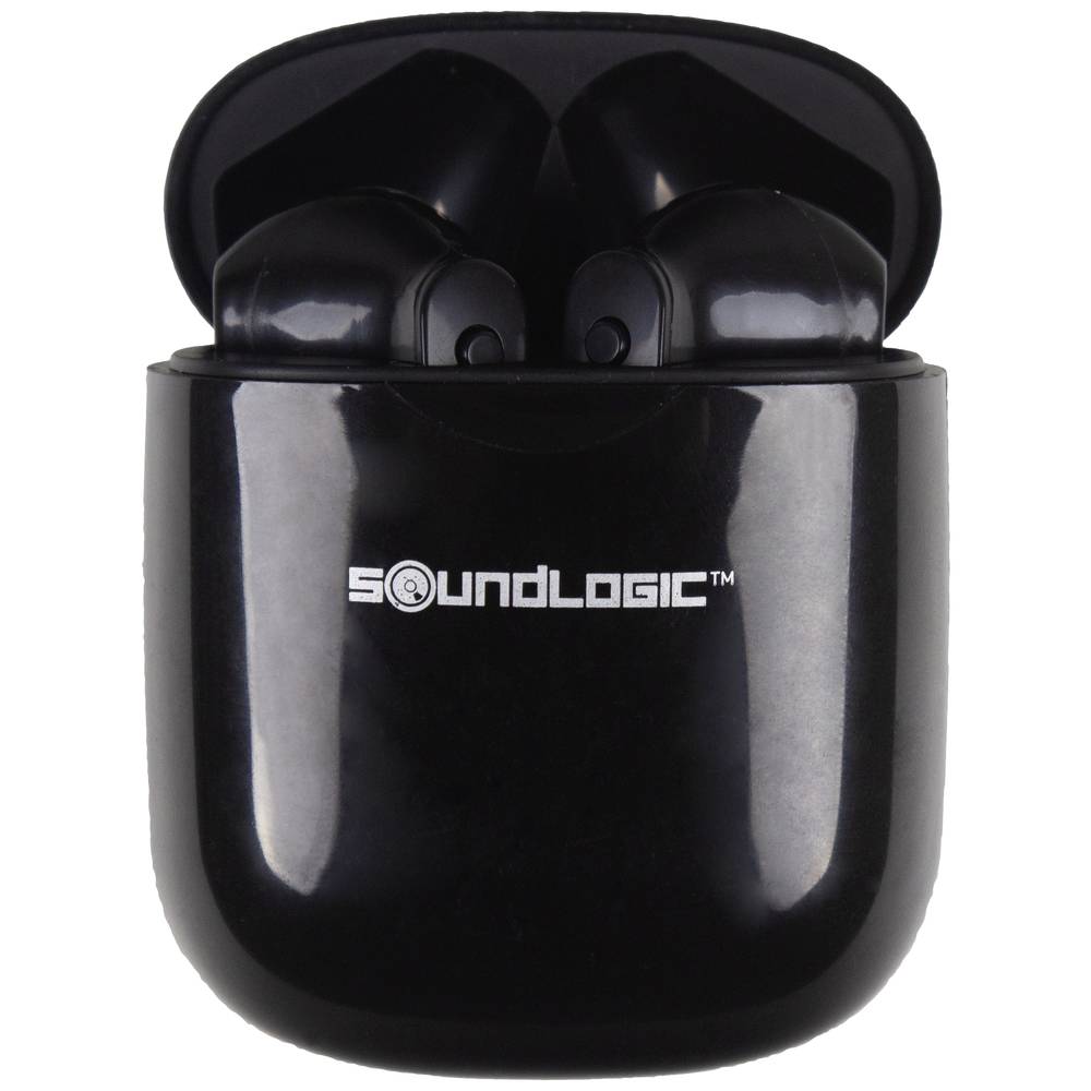 Soundlogic TWS Earbuds In Ear oordopjes Bluetooth Zwart