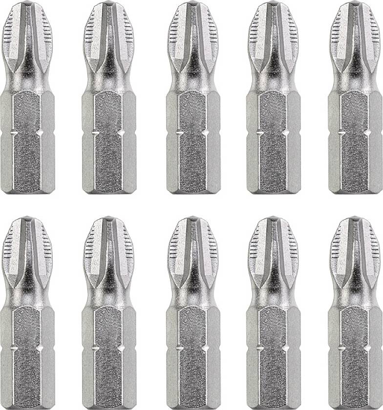 kwb 121012 Kruis-bit Aandrijving: 1/4" (6,3 mm) Uitvoering: Kruiskop Phillips PH 2 25 mm