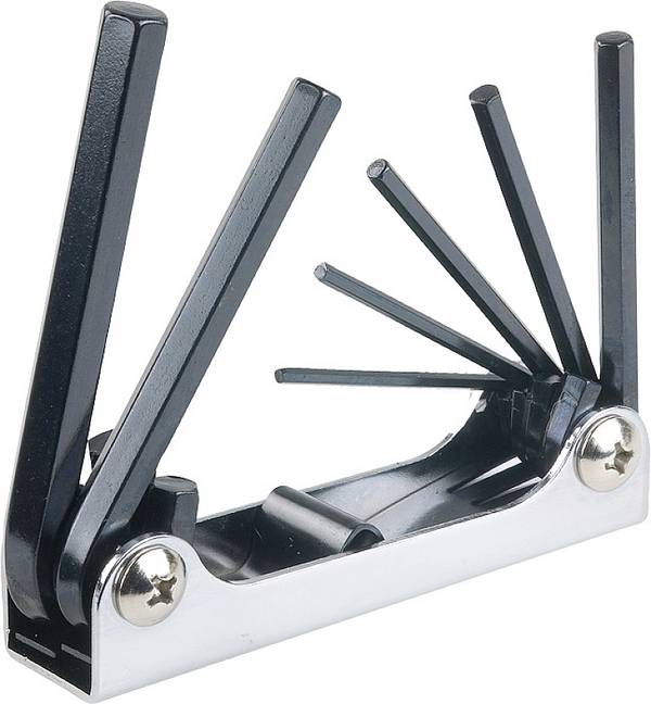 kwb   Inbussleutel 2 mm, 2.5 mm, 3 mm, 4 mm, 5 mm, 6 mm, 8 mm, 10 mm   7-delig