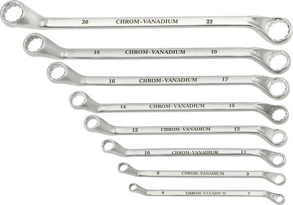 kwb 440300  Ringsleutelset 8-delig Sleutelbreedte (metrisch) 6 - 22 mm