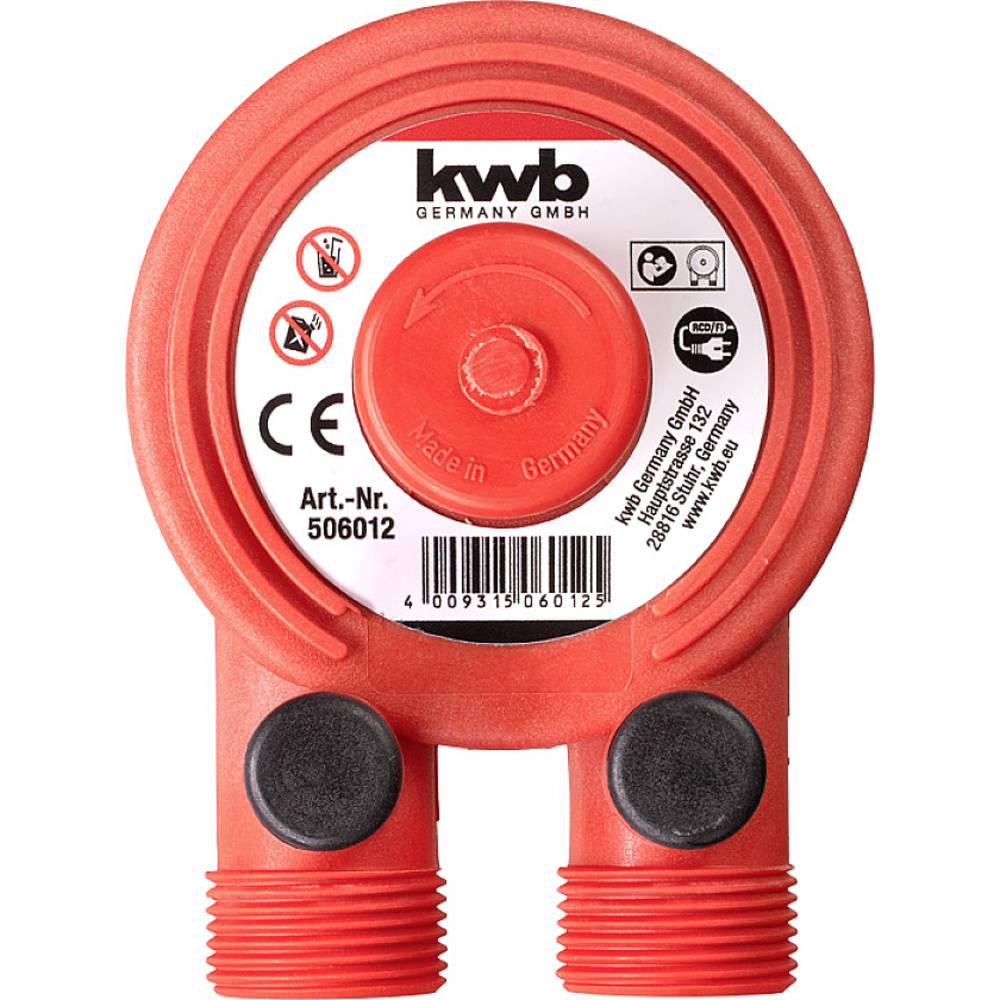 KWB Boormachinepomp P60 - Zelfaanzuigend - 1/2" en 3/4" - Voor het over- en wegpompen