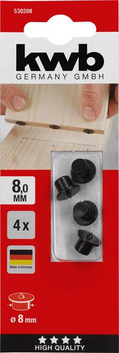 kwb 530208 Markeerpunten voor houten deuvels 4 stuk(s)-1
