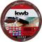 Een rond schuurpapier van 'kwb Germany GmbH', diameter 125 mm, korrelgrootte 240, voor hout. Bevat symbolen voor gebruik en kwaliteit.