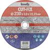 kwb 791950 Doorslijpschijf recht 230 mm 1 stuk(s) Metaal
