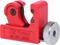 Rood buizensnijgereedschap van het merk KS Tools, model 'No. 101 2000', met verstelbare snijinrichting en metalen handwiel.