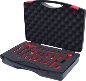 Conrad 1/4" dopsleutelset met geïsoleerd gereedschap, 22-delig KS Tools NEW-46695 aanbieding