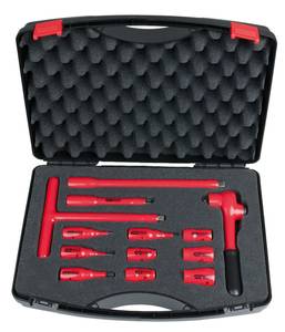 Conrad 3/8" dopsleutelset met geïsoleerd gereedschap, 13-delig KS Tools 117.1888 aanbieding