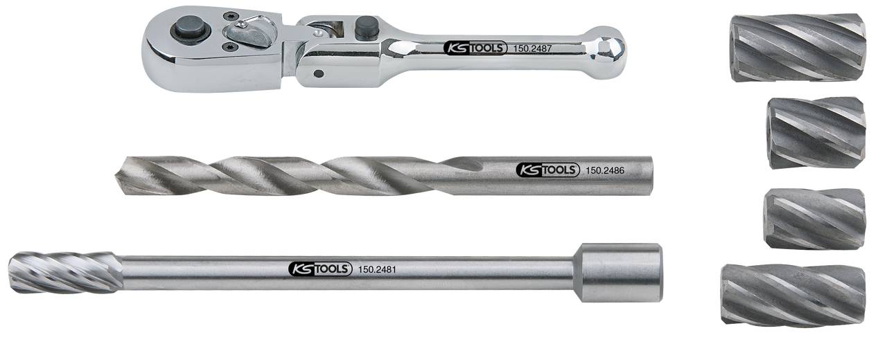 KS Tools 150.2480 ABS-sensor-frictieset, 7-delig