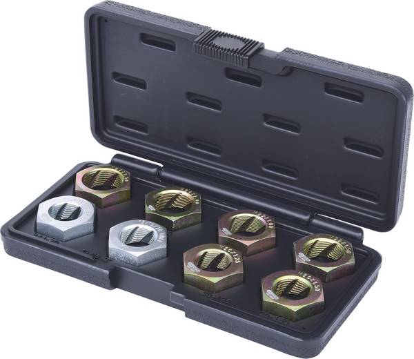 KS Tools 150.4900 Aandrijfassschroefdraadreparatieset, 8-delig