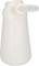 Witte plastic fles met een gebogen tuit voor eenvoudige vloeistofgedosering.