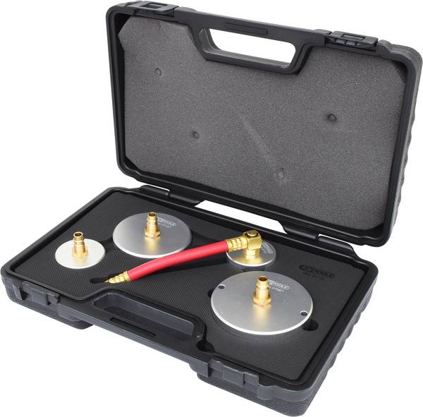 KS Tools 160.0710 Universele adapterset voor remventilatie, 4-delig