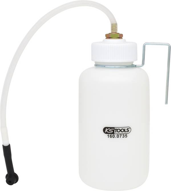 KS Tools 160.0735 Remvloeistofopvangfles, 1 liter