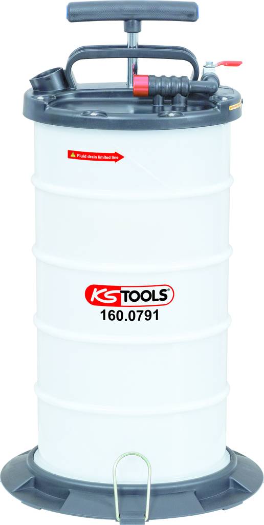 KS Tools 160.0791 Vacuümafzuigpomp basisapparaat, 9,5 liter