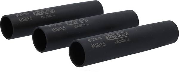 KS Tools 450.0372 Wieltapset voor centerspers en beschermhulzen, M18x1,5, Ø 21,0 mm, 2-delig