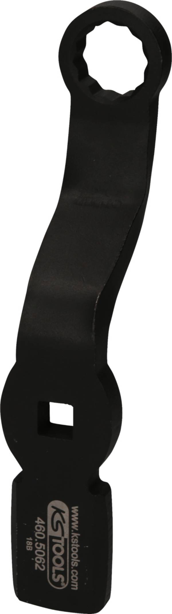 KS Tools 460.5062 1/2" slag-12-kantige sleutel met 2 slagvlakken, 24 mm