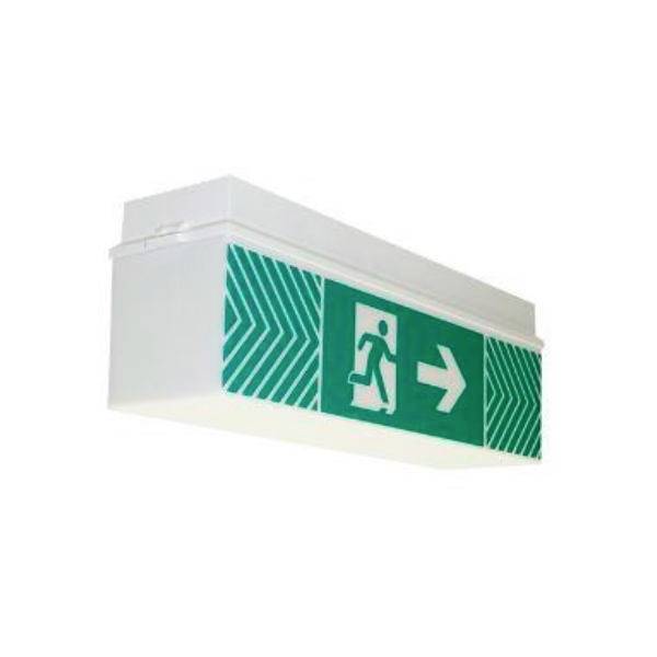 Brumberg 79031004 Vluchtwegverlichting  Wandmontage, Plafondmontage Rechts
