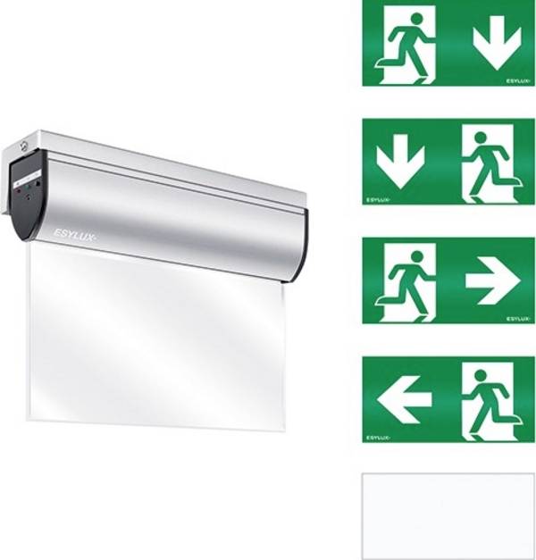 ESYLUX EN10031670 Vluchtwegverlichting  Wandmontage Naar boven, Links, Rechts, Naar beneden