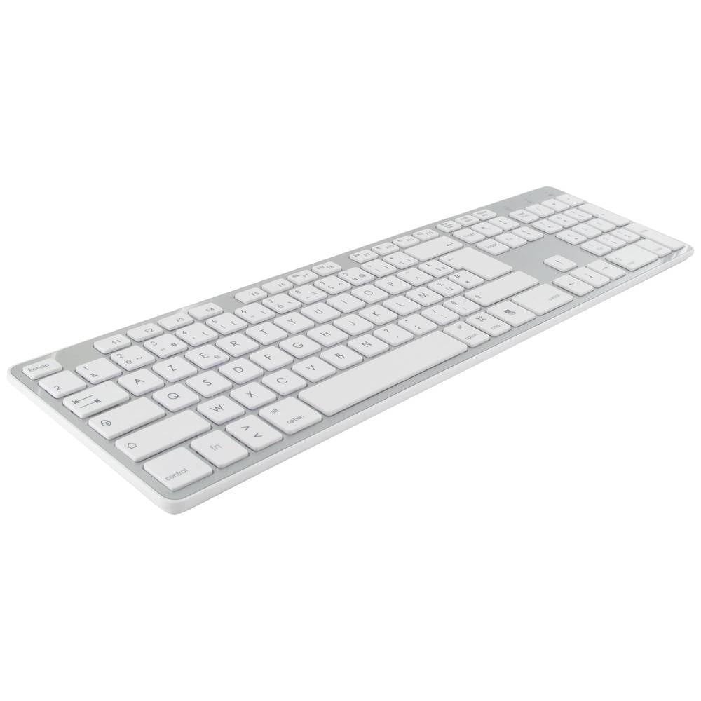Mobility LAB ML300900 Toetsenbord Bluetooth AZERTY, Frans Zilver Multipair-functie