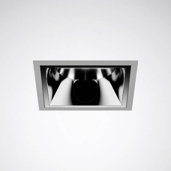 Trilux 9002035807  LED-in- en opbouwspot   LED LED vast ingebouwd 35 W Zilver