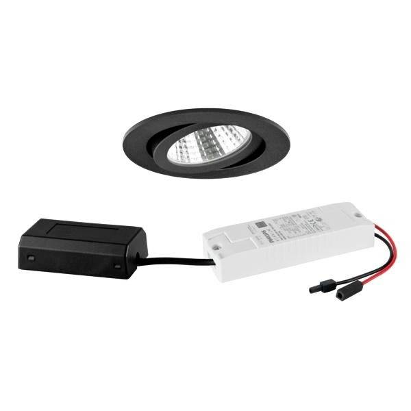 Brumberg 41463183 41463183 LED-in- en opbouwspot LED LED vast ingebouwd 6 W Zwart – Foto 2 van 2