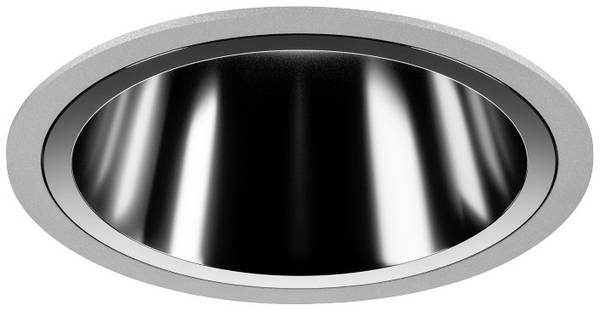 Trilux 9002015975 9002015975 LED-in- en opbouwspot   LED LED vast ingebouwd 18 W Zilver