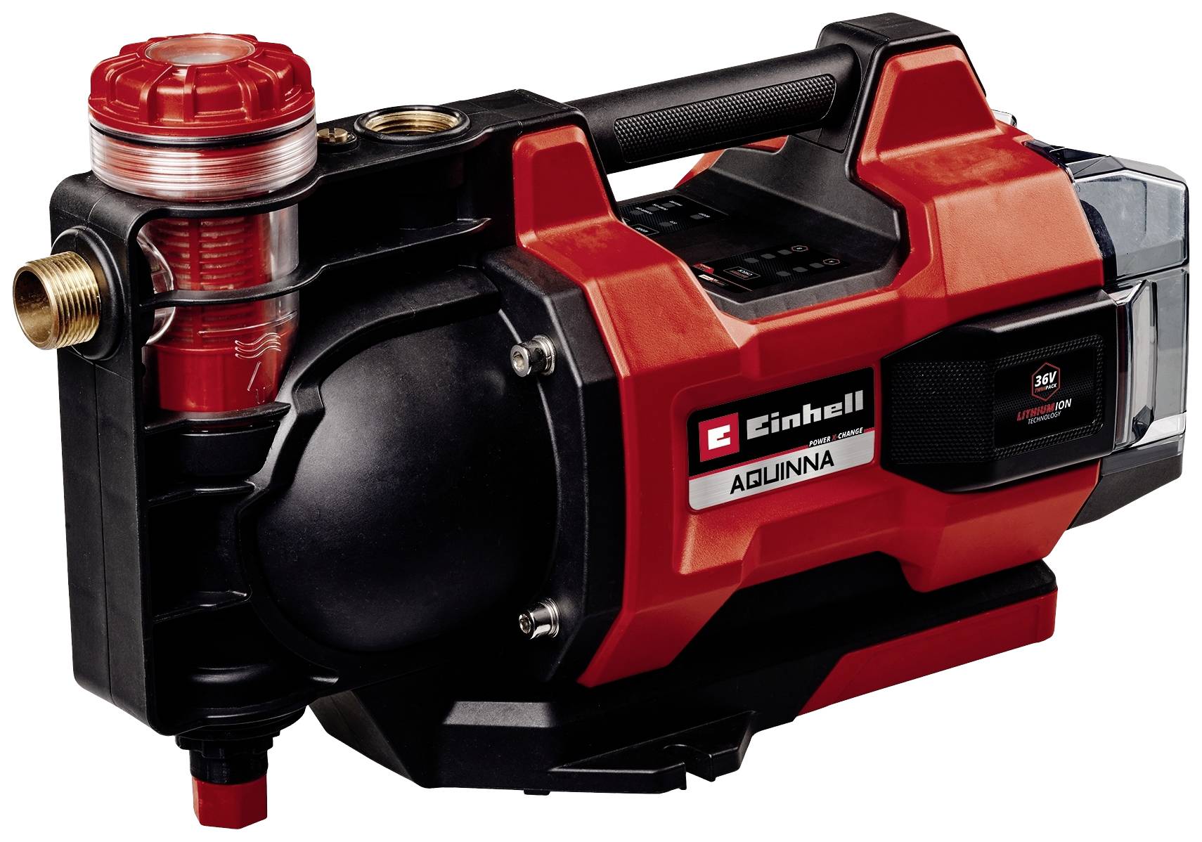 Einhell AQUINNA 36/35 F LED AUTOMATIC Power X-Change Accu-tuinpomp 3800 l/h 37 m
