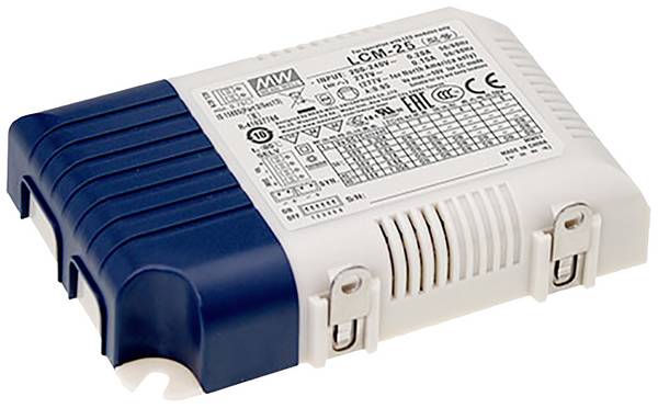 MEAN WELL LCM-25DA2 LED-driver Constante stroomsterkte 25 W 0.7 A 6 - 36 V Dali 1 stuk(s)