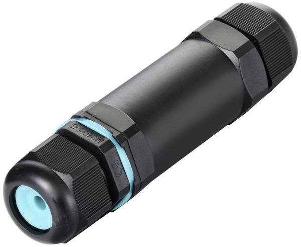 Sygonix SY-5498972 Kabelverbinder Met schroefklemmen, Weerbestendig (Ø x l) 32 mm x 118 mm 1 stuk(s)