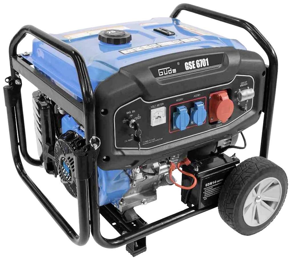 GÜDE 40730 4-takt Aggregaat 9 kW 86 kg 5000 W