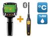testo 871s Baudiagnose-Set Warmtebeeldcamera -30 tot +650 °C 240 x 180 Pixel 9 Hz
