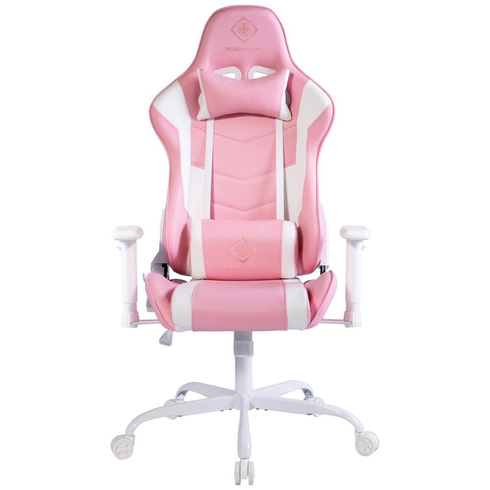 DELTACO GAMING PCH80 Jumbo Gaming stoel Pink, Roze