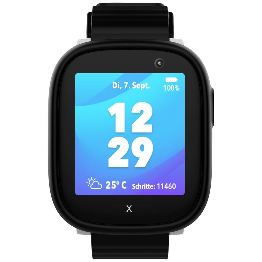 Xplora X6PLAY Smartwatch Zwart - met GPS en Simkaart slot - GPS & WIFI met Belfunctie - GPS Horloge Kind - Smartwatch Kids