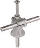 DEHN LH DFI DQ 6.10 STTZN H30 GR Kabelhouder 1 stuk(s)
