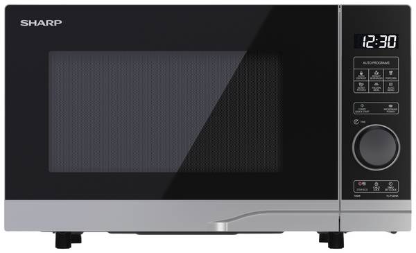 Sharp YC-PS204AE-S magnetron - 700W - 20 liter - zilver