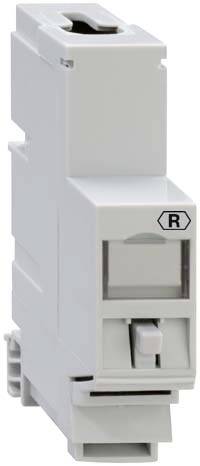 Rutenbeck UM-MA REG Rutenbeck REG-montageadapter voor universele module UM-MA REG 13900003 Haaks Grijs 1 stuk(s)