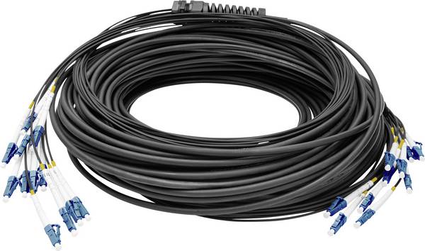 DIGITUS glasvezel patchkabel LC->UPC 75m voorgemonteerd OS2 12