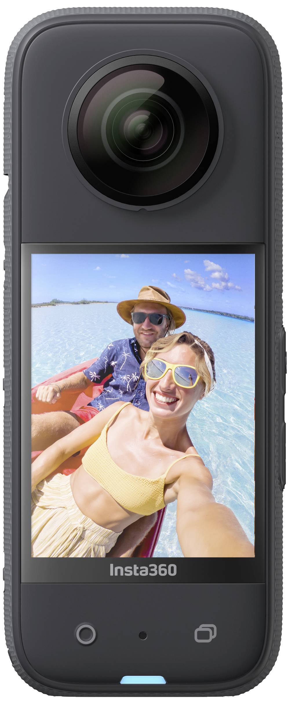 Insta360 X3 360°-actioncam Touchscreen, WiFi, 5K, Waterdicht, Time-lapse, Webcam
