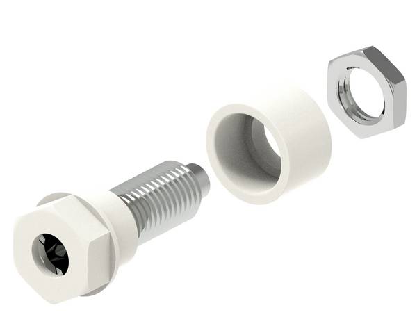 Electro PJP 3230-C-CD1-BC Laboratoriumbus Stift-Ø: 4 mm Wit 1 stuk(s)