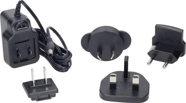 TT Electronics SW4453-C2 Stekkernetvoeding, instelbaar 5 V 1.2 A 6 W Met adapter voor Australië, Met adapter voor Europa, Met adapter voor Verenigd Koninkrijk, Met adapter voor Verenigde Staten