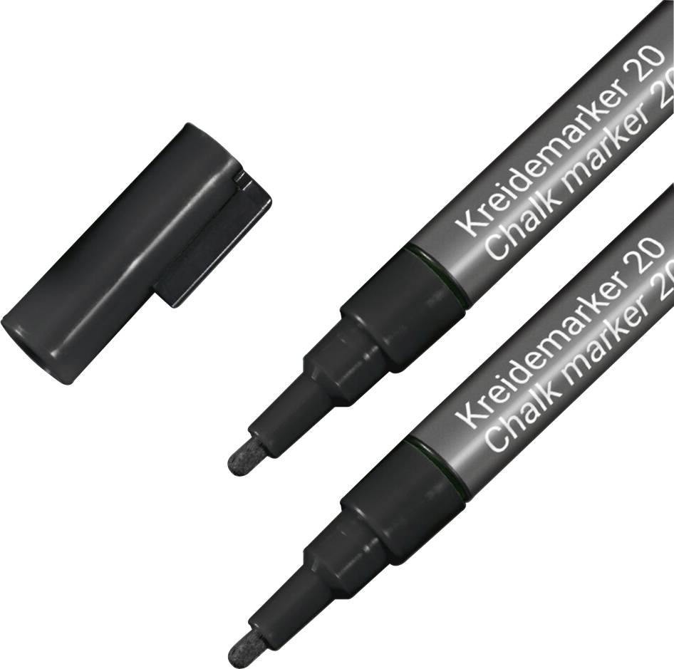 Sigel BA177 Krijtmarker Zwart 1 mm, 2 mm N/A