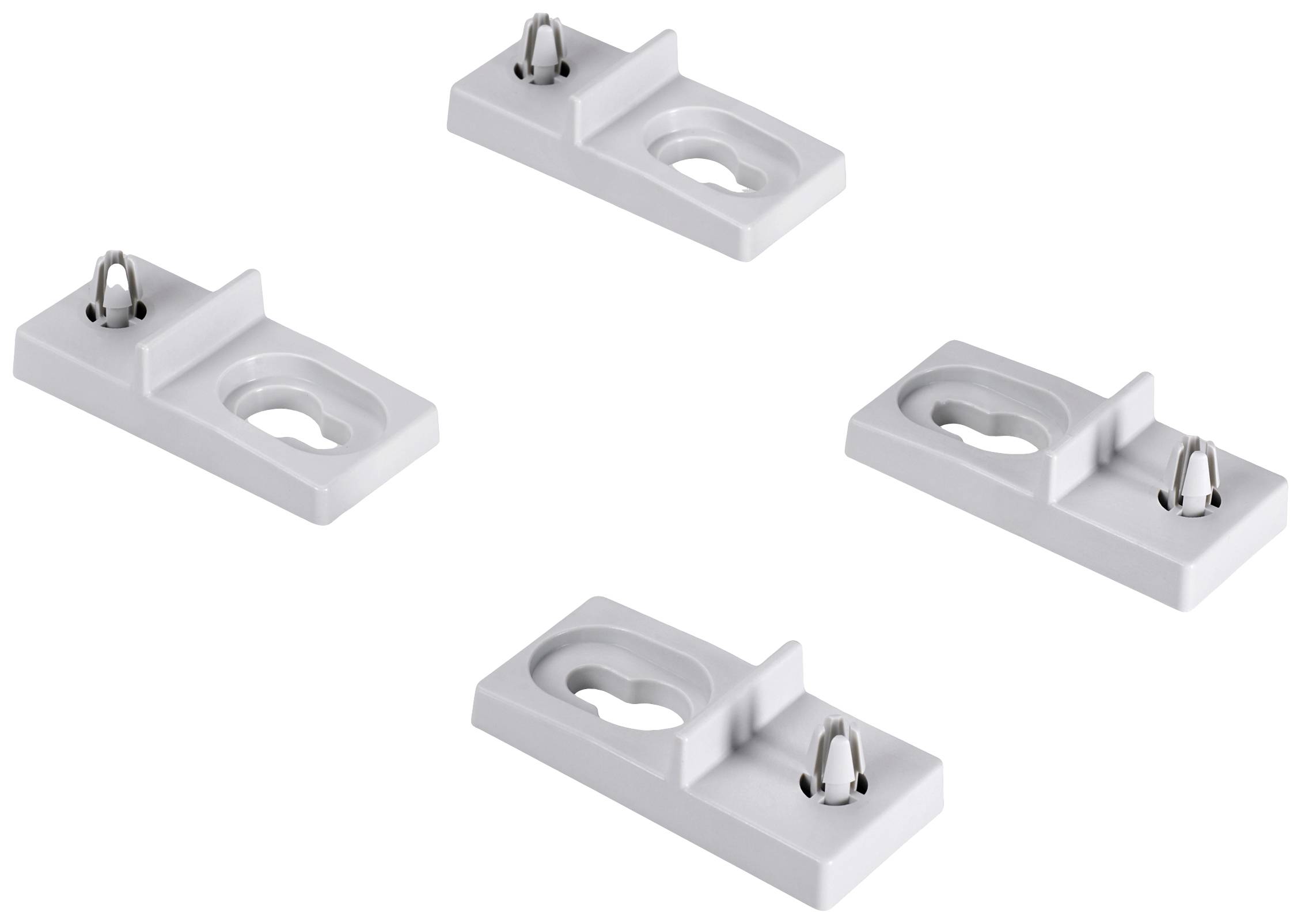 Fibox WMKQ10M Wandbevestigingsoog Kunststof 1 set(s)