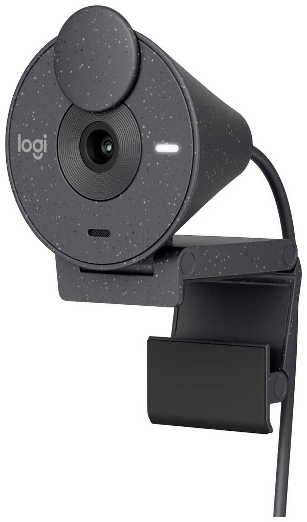 Logitech BRIO 300 Full HD-webcam 1920 x 1080 Pixel Klemhouder
