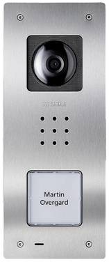 Siedle CVU 850-1-01 E  Deurintercom-module voor Deurintercom Kabelgebonden  Zilver