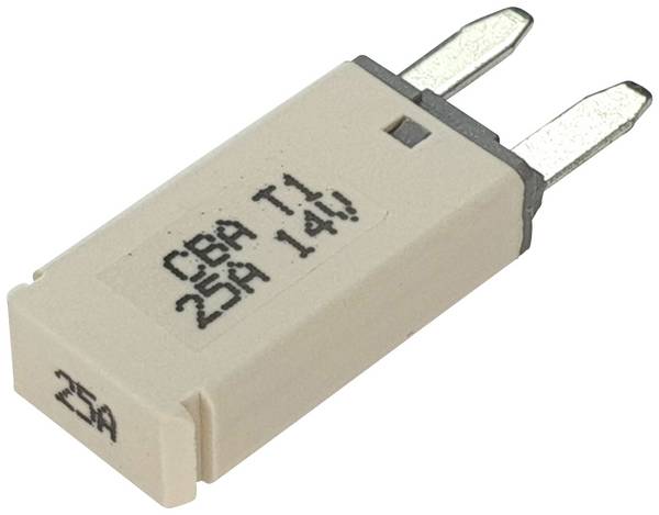 Hansor  CBA1-2514 Zekeringautomaat standaard vlakzekering 25 A Wit 1 stuk(s)
